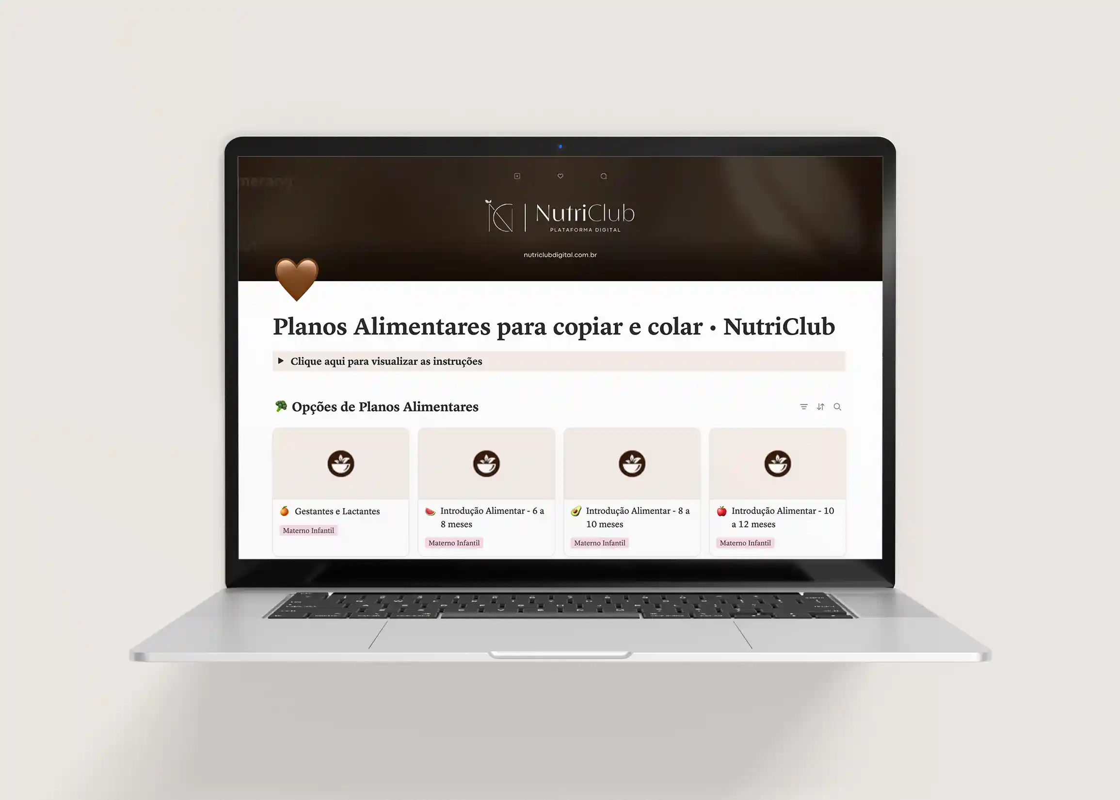 Plataforma NutriClub 77 1 planos